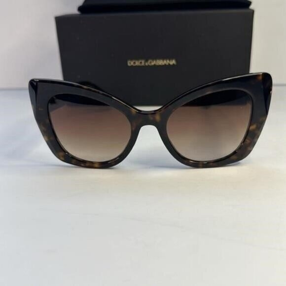 New Authentic Dolce & Gabbana DG 4405 502/13 tortoise Sunglasses","description": - Picture 9 of 11